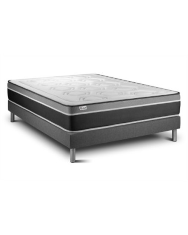 Ensemble matelas 180x200 Ressorts Mémoire de forme - 26 cm