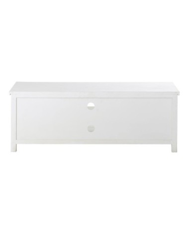 Meuble TV 1 porte 2 tiroirs bicolore