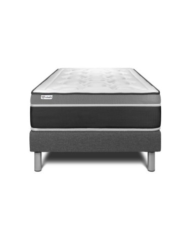 Ensemble matelas 90x190 Ressorts Mémoire de forme - 26 cm