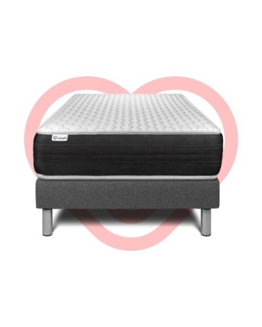 Ensemble matelas 90x200 Ressorts - 24 cm