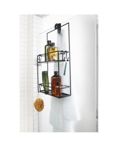 Etagère de douche noir