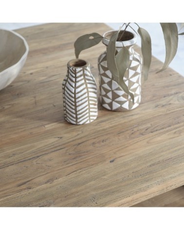 Table basse en teck recyclé massif