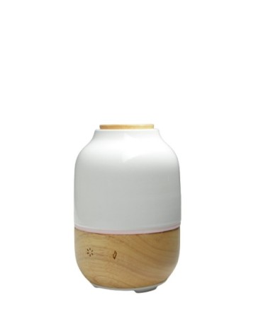 Diffuseur d'huiles essentielles ultrasonique verre et bois Purisia