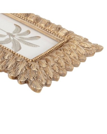 Cadre photo doré effet vieilli 7x9