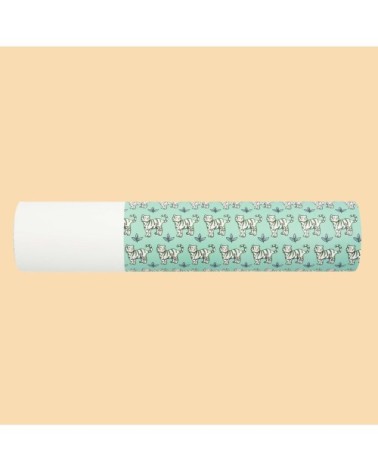 Papier peint BRAI x Maisons du Monde motifs à rayures et tigres verts 300x350