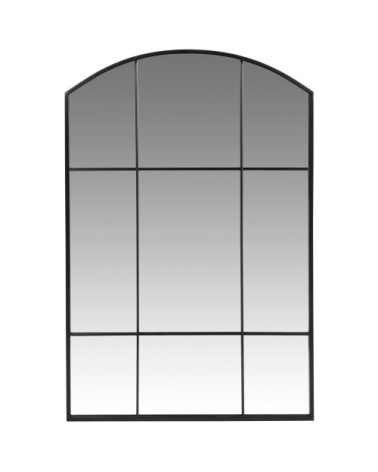 Miroir en métal noir 60x90
