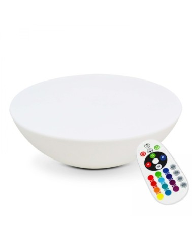 Table basse LED rechargeable multicolore