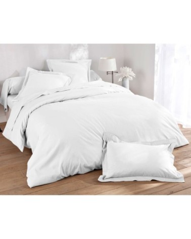 Housse de couette 240x220 en lin lavé blanc
