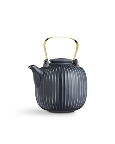 Théière en céramique anthracite 1,2L