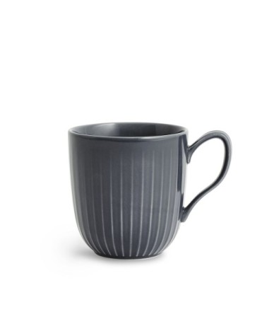 Tasse en porcelaine anthracite 33cl