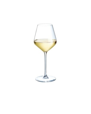 Verre à vin blanc 38cl en cristallin - Lot de 6