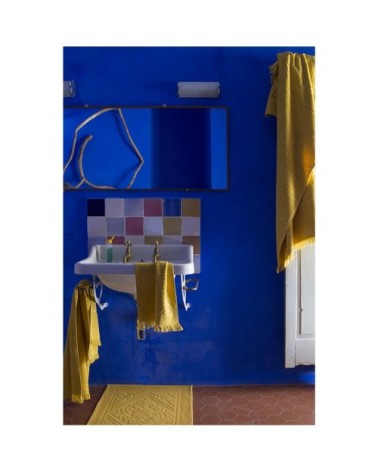 Tapis de Bain  en coton badiane 54 x 64