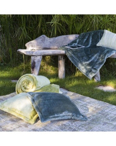 Coussin  en polyester lin 50 x 50