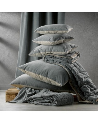 Coussin  en coton ficelle 30 x 50