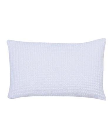 Coussin  en coton blanc 30 x 50