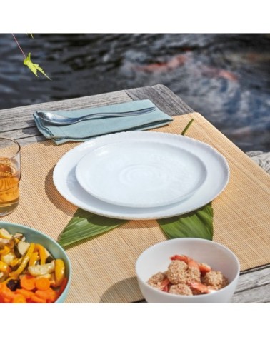 Assiette à dessert blanche D21cm