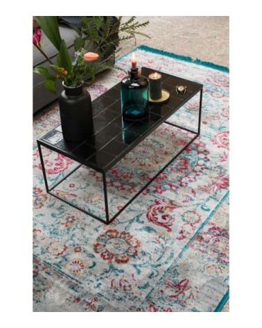 Table basse rectangulaire noir