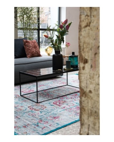 Table basse rectangulaire noir