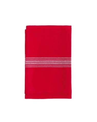 Lot de 3 torchons coton  rubis 50x70 cm