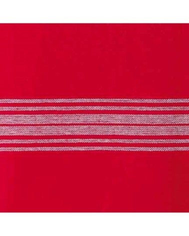 Lot de 3 torchons coton  rubis 50x70 cm