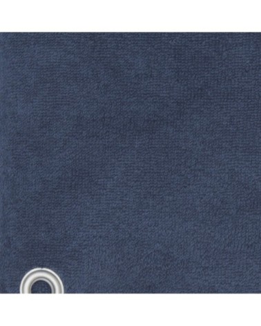 Lot de 3 torchons carrés avec illet  indigo 50x50 cm