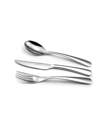 Ménagère 24 couverts acier inox finition poli-miroir