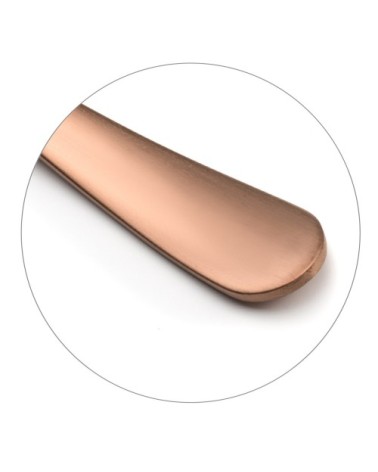 Ménagère 24 couverts acier inox cuivre mat