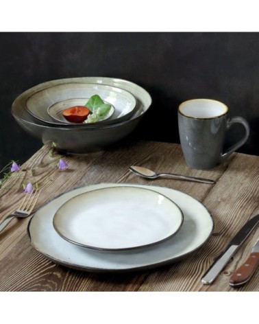 Coffret 6 assiettes creuses gourmet D19,5cm