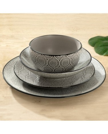 Coffret 6 assiettes plates D27cm