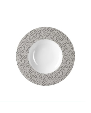 Coffret 6 assiettes creuses à aile D23cm