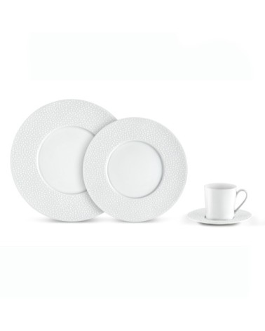 Coffret 6 assiettes creuses à aile D23cm