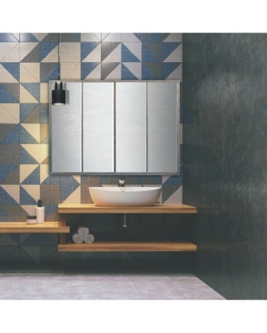 Miroir atelier verrière 90x120 argent