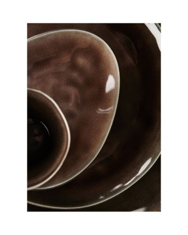 Assiette à salade ronde céramique D25cm