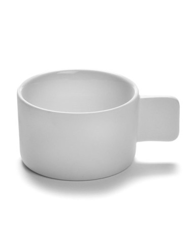 Tasse à expresso en porcelaine blanche D9cm