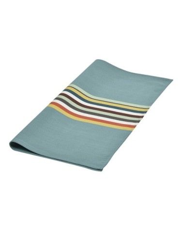 Serviette de table en coton vert 53x53cm