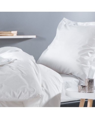 Taie D'oreiller en Percale Blanc 65x65 cm cm