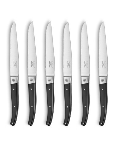 Coffret 6 couteaux lame dentée