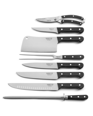 Set 8 couteaux de boucher