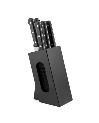 Bloc spaghetti 5 couteaux de cuisine