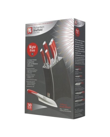 Bloc 5 couteaux de cuisine