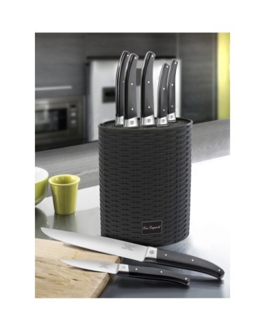Bloc garni de 5 couteaux