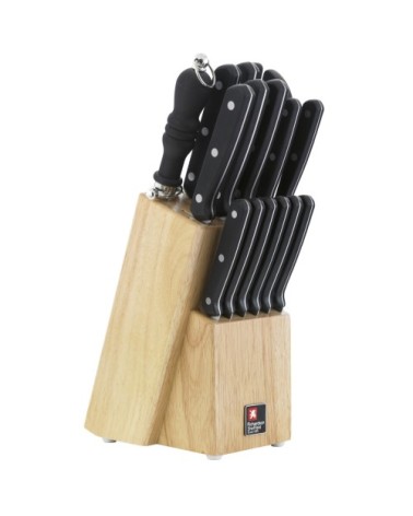 Bloc 15 couteaux de cuisine