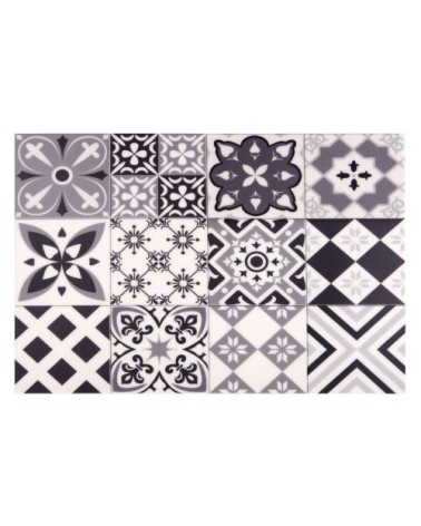 Set de table en vinyle motifs carreaux de ciment 30x45