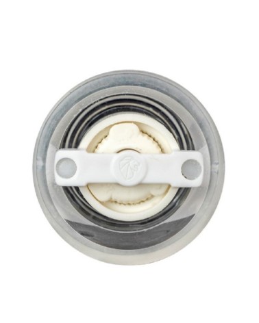 Moulin à sel humide manuel en acryl transparent H14cm