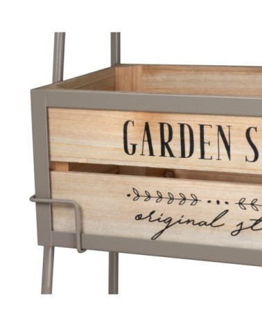 Petit meuble de rangement 3 cagettes