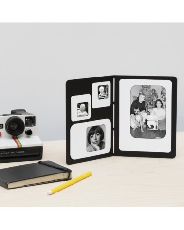 Porte photos noir 25x18cm