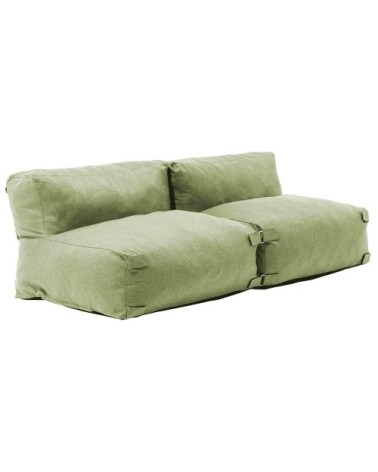 Salon de jardin modulable 2 places vert cactus