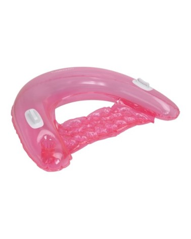 Bouée Piscine Chaise Flottante PVC Rose