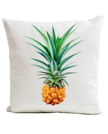 Coussin Ananas Mr. Pineapple Velours 40x40cm