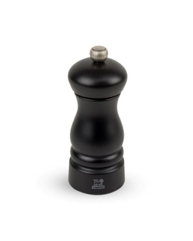 Moulin à poivre en bois noir mat H13cm